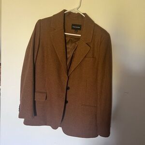 Frank and Oak wool blend blazer